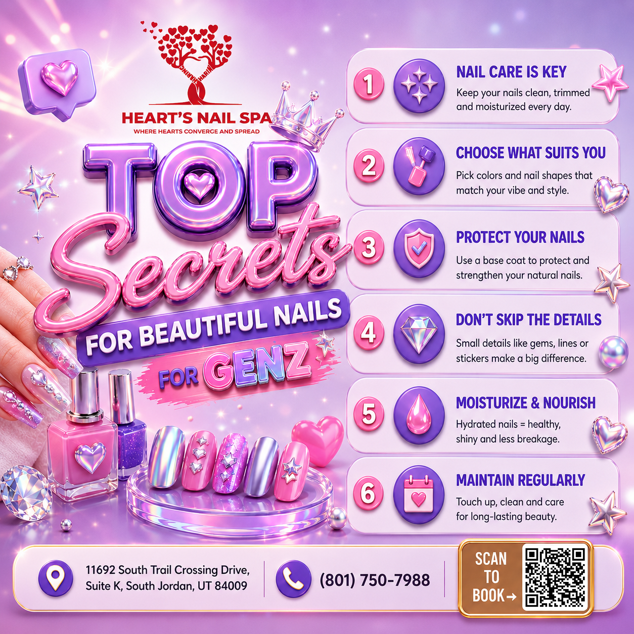 a little secret - nail masterpiece